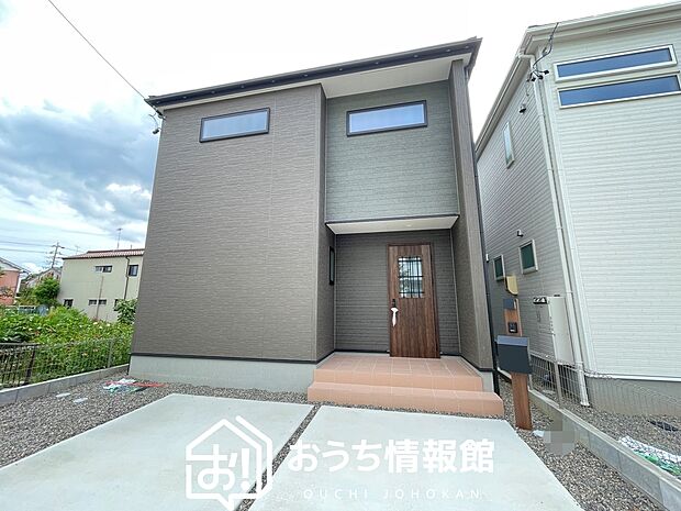 【現地写真（外観）【３号地】】健康被害に配慮したもっとも安全性の高い建材を採用し、シックハウス対策をしております。