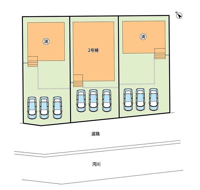 Cradle garden 瑞浪市下沖町 第4期 全3邸