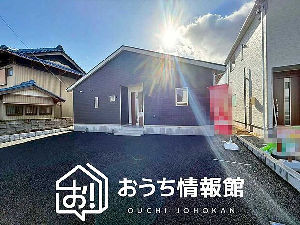 【現地写真(外観)【2号地】】健康被害に配慮したもっとも安全性の高い建材を採用し、シックハウス対策をしております。