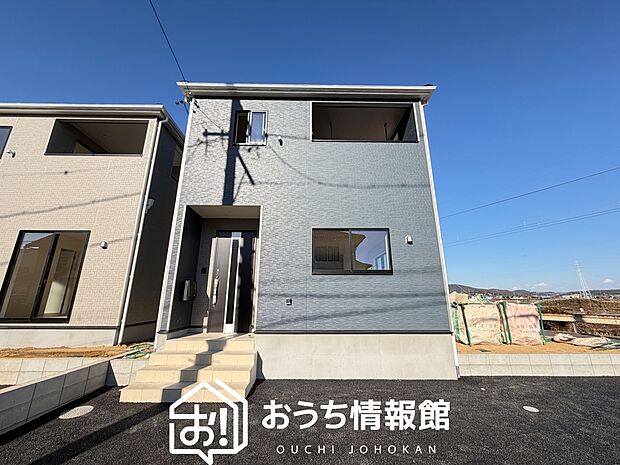 【現地写真(外観)【3号地】】健康被害に配慮したもっとも安全性の高い建材を採用し、シックハウス対策をしております。