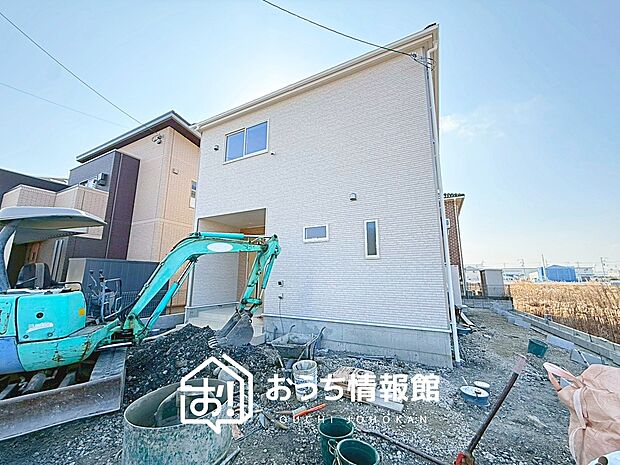 【現地写真(外観)【1号地】】耐震等級最高「3」取得で基準の1.5倍の性能・耐震強度で安心できます。