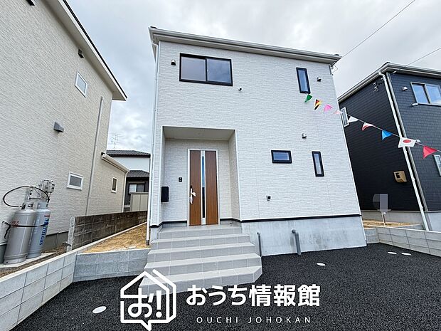 【現地写真(外観)【2号地】】健康被害に配慮したもっとも安全性の高い建材を採用し、シックハウス対策をしております。