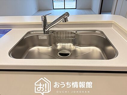 浄水器内臓型ハンドシャワー付シンク
