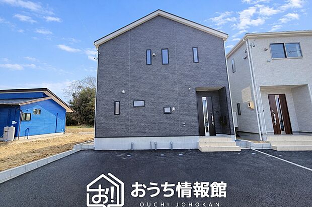 【現地写真(外観)【3号地】】健康被害に配慮したもっとも安全性の高い建材を採用し、シックハウス対策をしております。