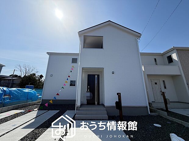 【現地写真(外観)【2号地】】健康被害に配慮したもっとも安全性の高い建材を採用し、シックハウス対策をしております。