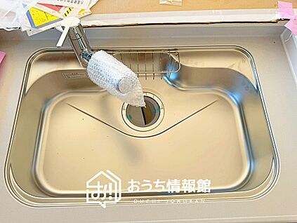 浄水器内臓型ハンドシャワー付シンク