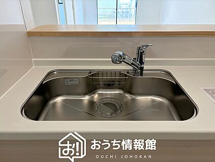 浄水器内臓ハンドシャワー付シンク