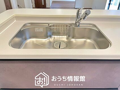 浄水器内臓型ハンドシャワー付シンク