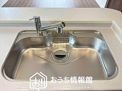 浄水器内臓型ハンドシャワー付シンク