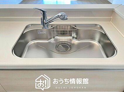 浄水器内臓ハンドシャワー付シンク
