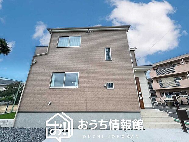 【現地写真（外観）】耐震等級最高「３」取得で基準の１.５倍の性能・耐震強度で安心できます。