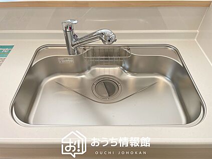 浄水器内臓ハンドシャワー付シンク