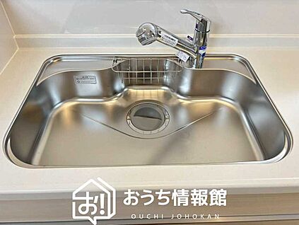 浄水器内臓ハンドシャワー付シンク