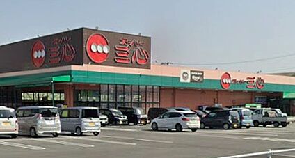 スーパー三心三条店 1100ｍ(徒歩14分)