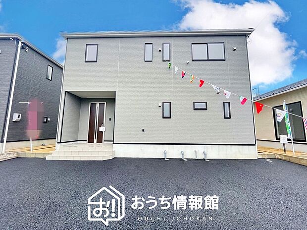 【現地写真(外観)【3号地】】健康被害に配慮したもっとも安全性の高い建材を採用し、シックハウス対策をしております。