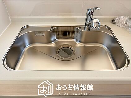 浄水器内臓ハンドシャワー付シンク