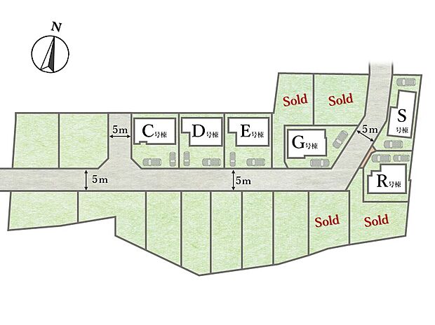【全体区画図】
JR南武線「西府」駅徒歩17分で利用可能な立地!
幼稚園や保育園、小学校など徒歩11分圏内にあり、共働きの子育て世帯でも安心して暮らせます!
スーパーやコンビニも徒歩12分圏内!