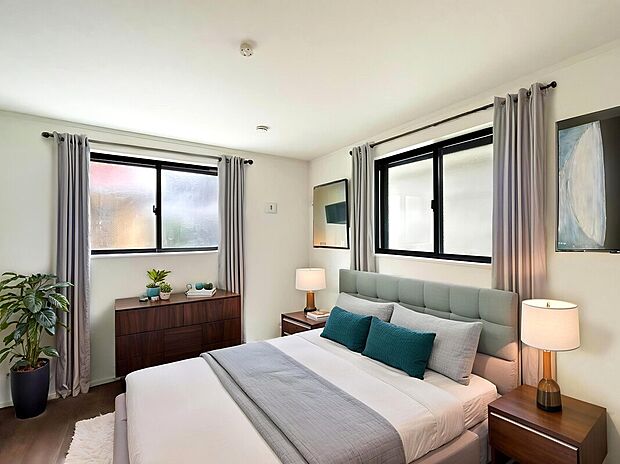 【Room:1号棟】
LDK15帖超×3部屋プラン!
リビングルームは三面採光で陽当たり・通風良好!
2階リビング仕様の為、人目を気にせずくつろげます。
本画像はCGで作成しております。