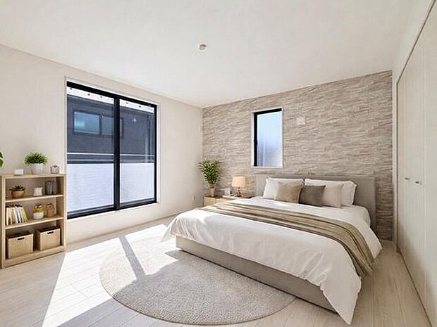 【【建物プラン例】】「旭が丘中央公園」や「北野公園」「長沼公園」「平山城址公園」といった緑豊かな公園が点在し、子供と一緒に遊べて気軽に自然と触れ合える住環境が整っています。