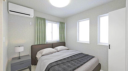 【建物イメージパース Room：A号棟】