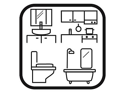 【水回り集約設計】