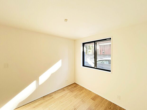 【【施工例：Room】】一人一部屋が叶う4部屋プランの住まい。敷地を最大限に生かしたプランニングで一部屋一部屋がゆとりある広さ。