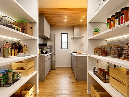 【施工例：Pantry】