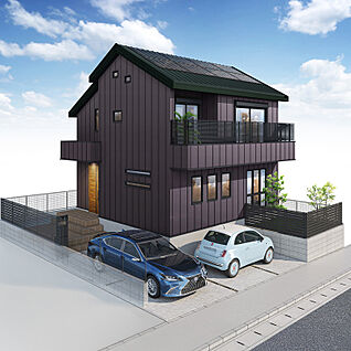 【外観完成予想図】