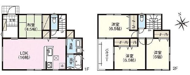 (2号棟)、価格2290万円、4LDK、土地面積245.46m2、建物面積95.58m2