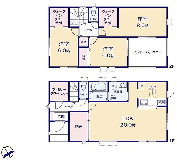 リーブルガーデン　平群町椿井第2　全2棟  2号棟