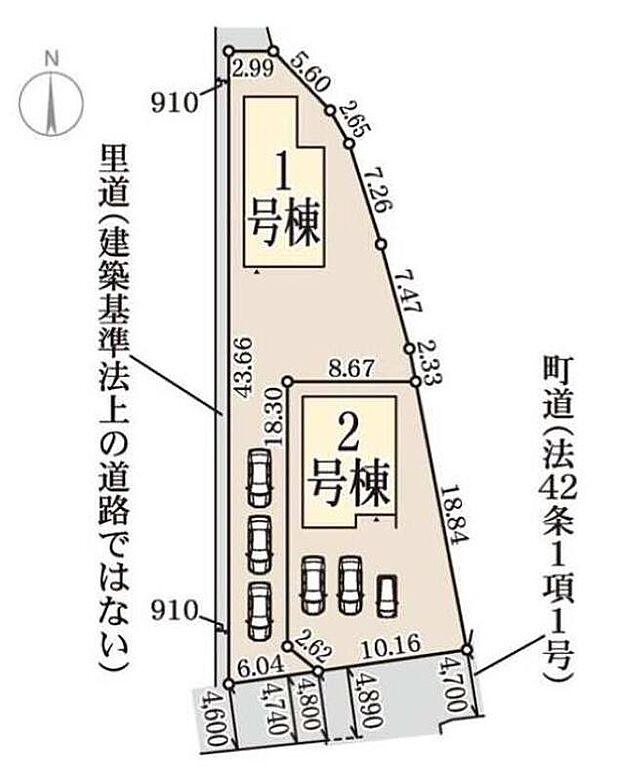 カースペース3台分ございます（車種によります）ので、家族分の自転車を駐輪したり、来客用の駐車スペースとしてもお使いいただけます♪