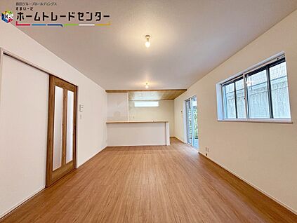 開放感のあるリビング