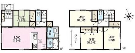 対面式キッチンですので、お食事の準備をしながらご家族との会話を楽しめます☆
水回りも集中しているので、家事の動きがらくちんです♪ 