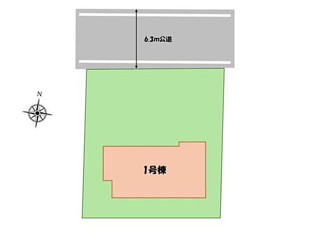 【全体区画図】車種によりカースペース2台駐車可能！
近隣は閑静な住宅地となっております♪
