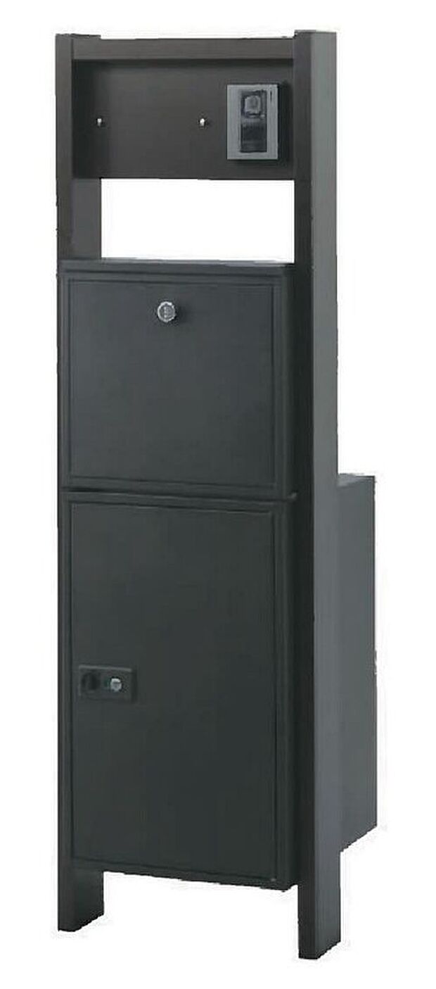 【【宅配ボックス】】～宅配ボックス付き機能ポスト～
留守時にも荷物の受け取りが可能な宅配ボックス付き♪