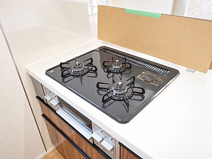 3口コンロ（同社施工例）