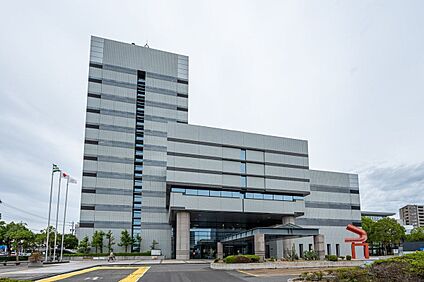 春日井市役所 250m