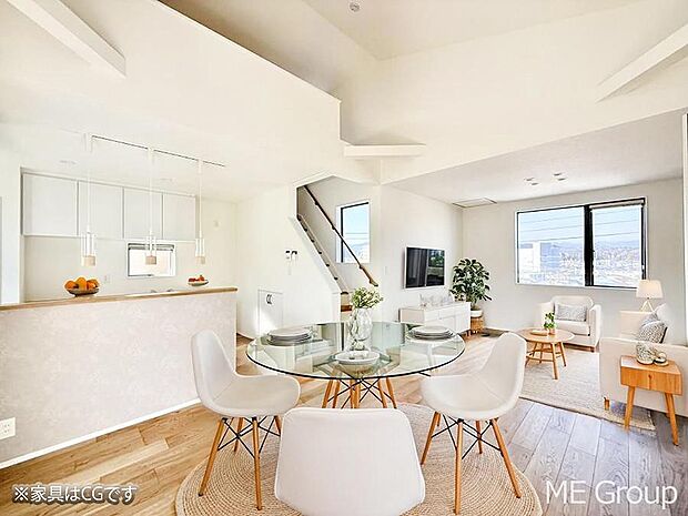 ■くつろぎと笑顔が集まる、心温まるリビング