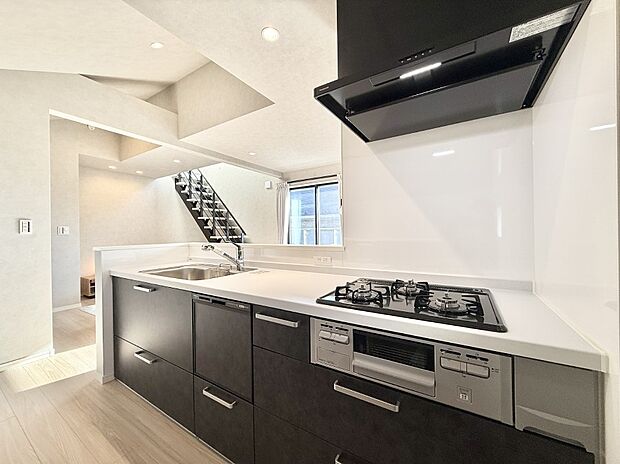 【ダイニングキッチン】■家族とつながる、コミュニケーションの場