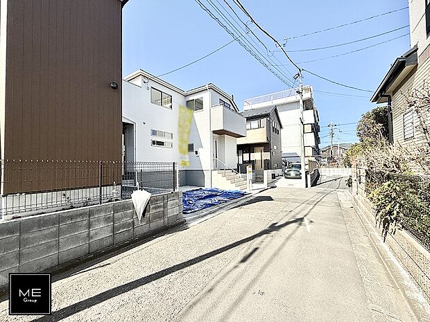 【前面道路含む現地写真】■新しい時代の息吹を感じる、心地よい環境