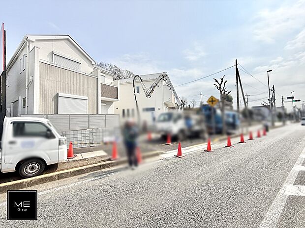 【前面道路含む現地写真】■この道を歩けば、毎日が少し特別になる