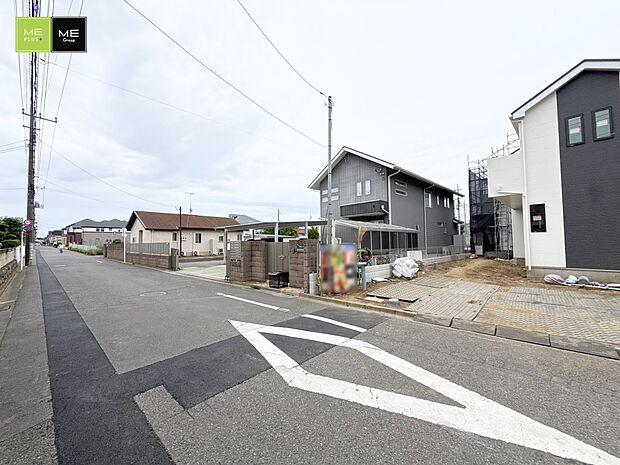 【前面道路含む現地写真】現況写真
