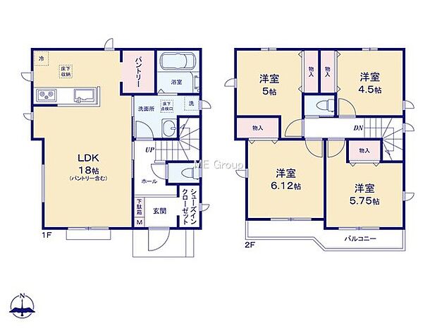 【4LDK】A号棟