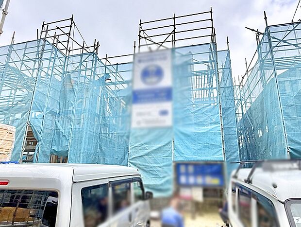 【現地外観写真】3号棟 ■暮らしを豊かにする充実した仕様設備で快適に