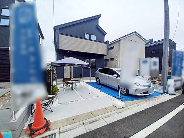 【前面道路含む現地写真】■新しい住まい、街の新しい風景