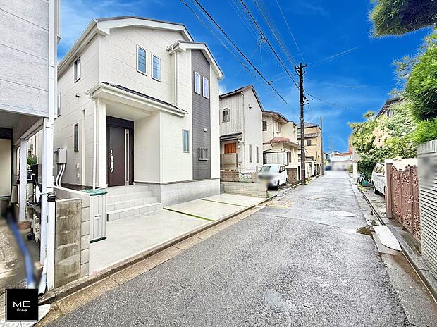 【前面道路含む現地写真】■新しい住まい、街の新しい風景