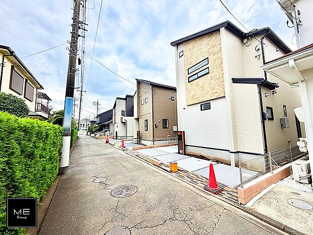【前面道路含む現地写真】■新しい時代の息吹を感じる、心地よい環境