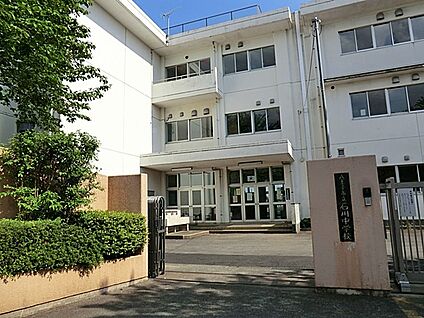 八王子市立石川中学校 1385m(18分)