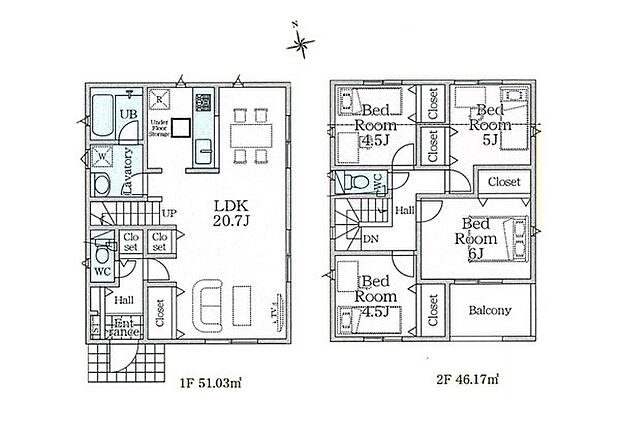 【4LDK】4号棟