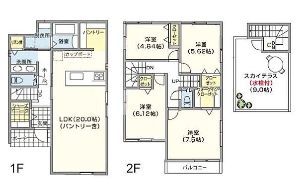 【4LDK】2号棟